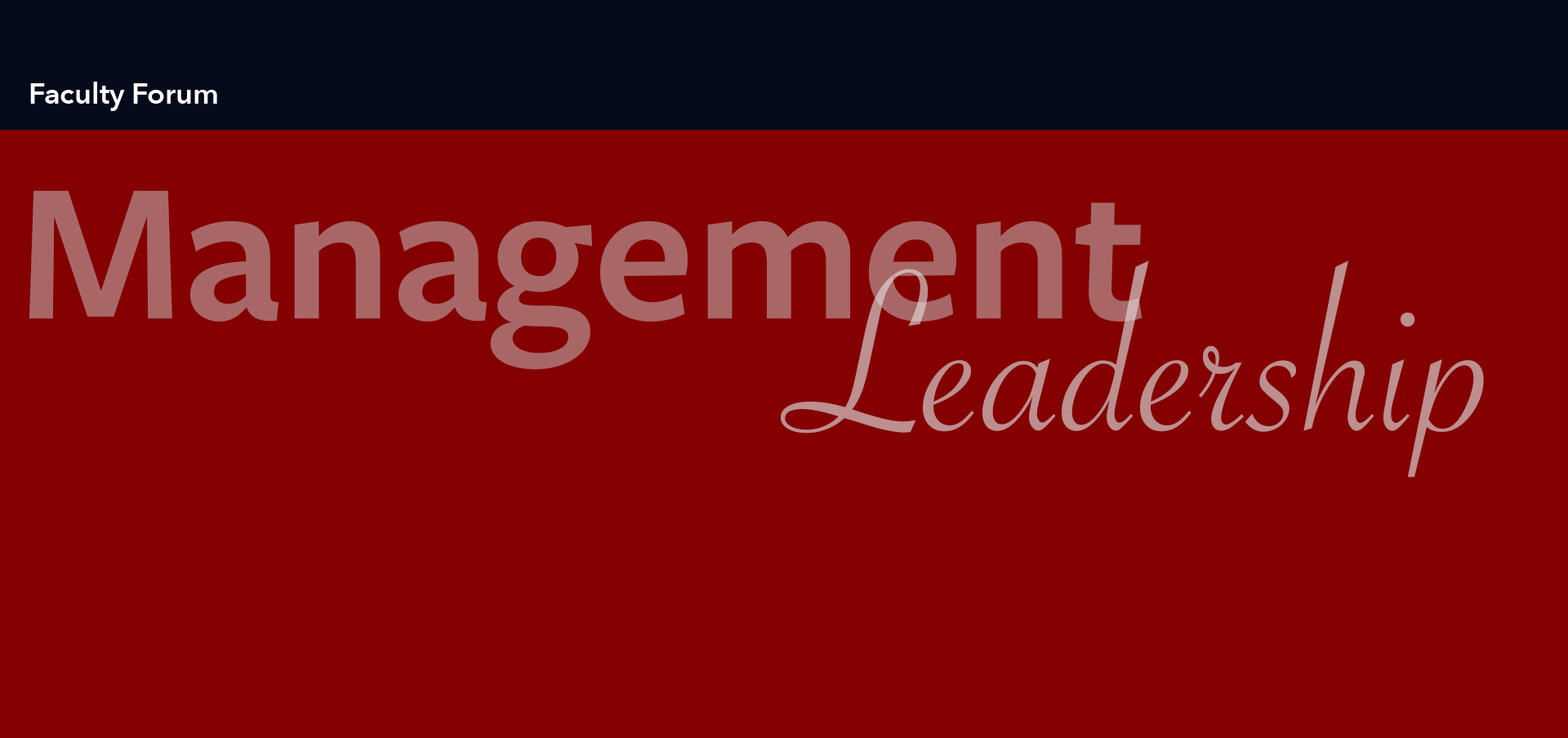 difference between leadership and management