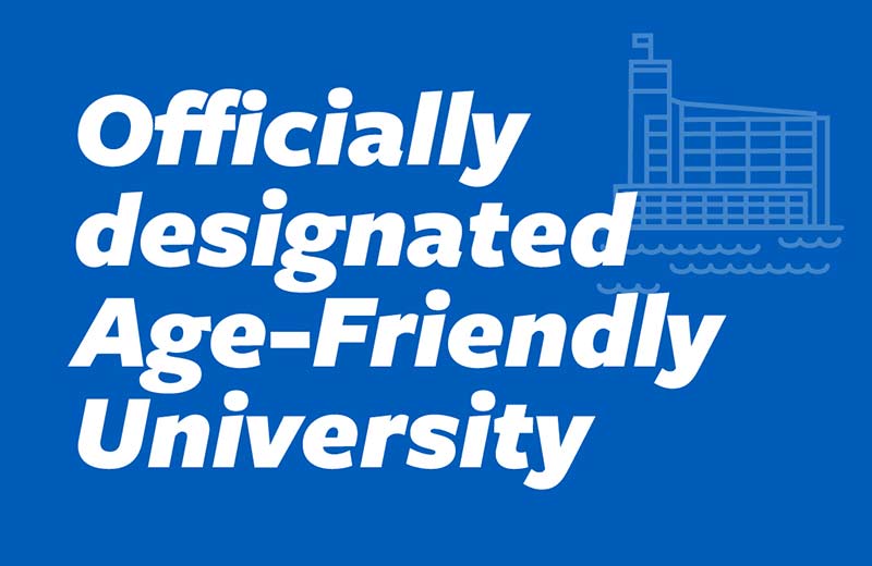 Officially designated age-friendly university