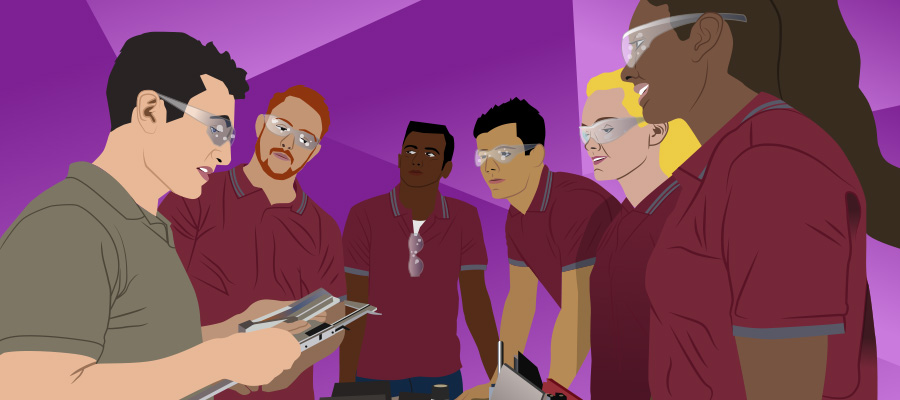 制造业 is a highly skilled profession.